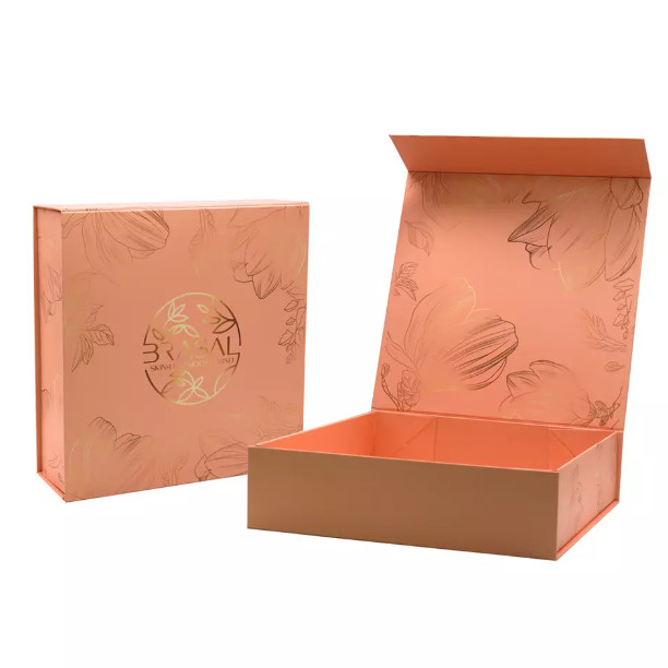 Caja de empaquetado de papel del regalo del plegamiento del imán para el perfume de los productos para el cuidado de la piel